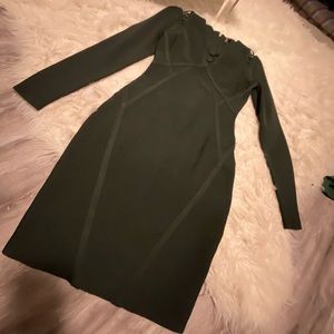 black bodycon Marciano dress medium